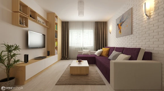 Oferta Apartament nou de vanzare o camera <span>decomandat</span> Miroslava imagine 4