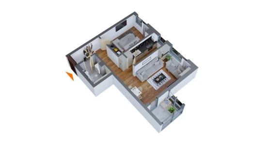 Oferta Apartament nou de vanzare 2 camere <span>decomandat</span> Pacurari imagine 10