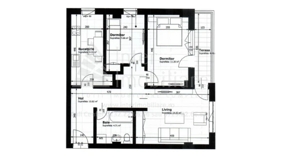 Oferta Apartament nou de vanzare 3 camere <span>decomandat</span> Galata imagine 5
